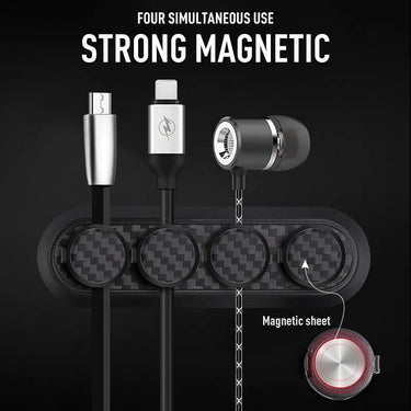 Organizador cables magnetico